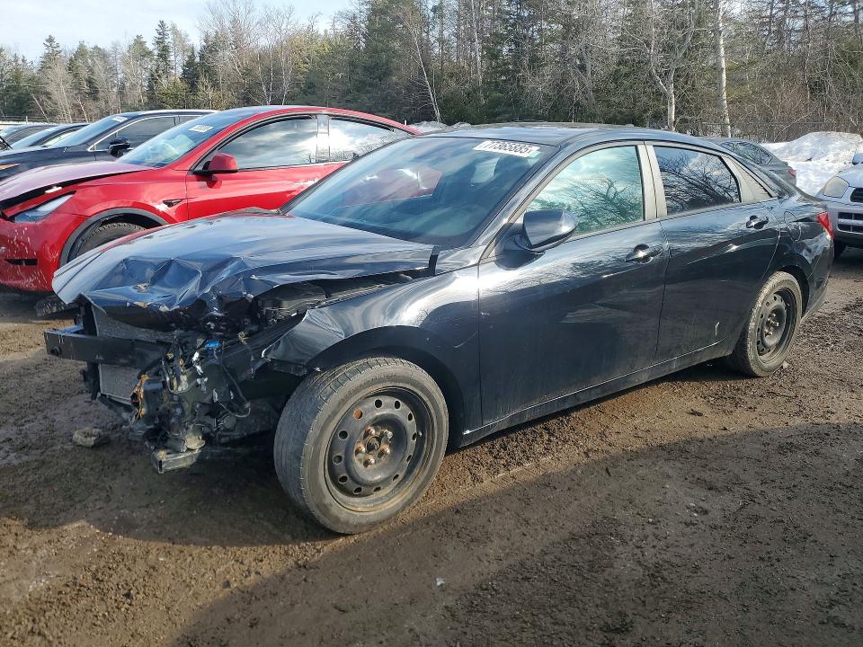 Photo 1 from auction – 2022 HYUNDAI ELANTRA with VIN KMHLM4AG2NU348396