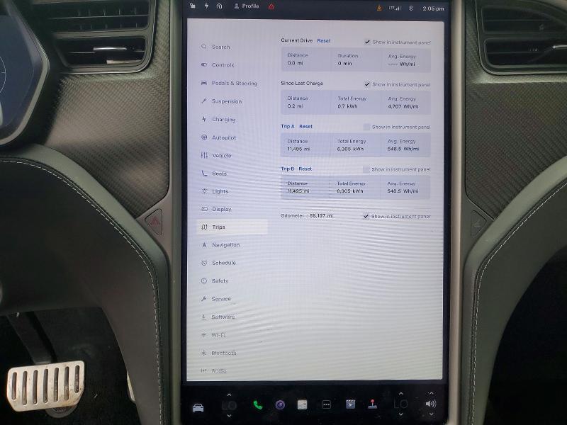 Foto 9 de la subasta – 2020 TESLA MODEL X con VIN 5YJXCBE46LF284026