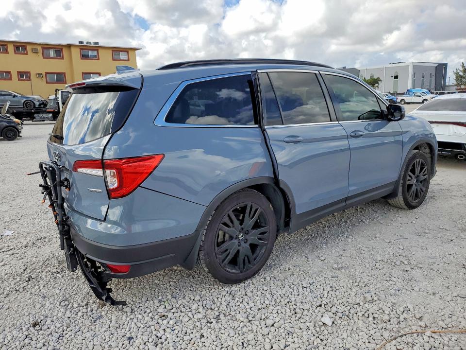 Photo 3 from auction – 2022 HONDA PILOT with VIN 5FNYF5H20NB032766