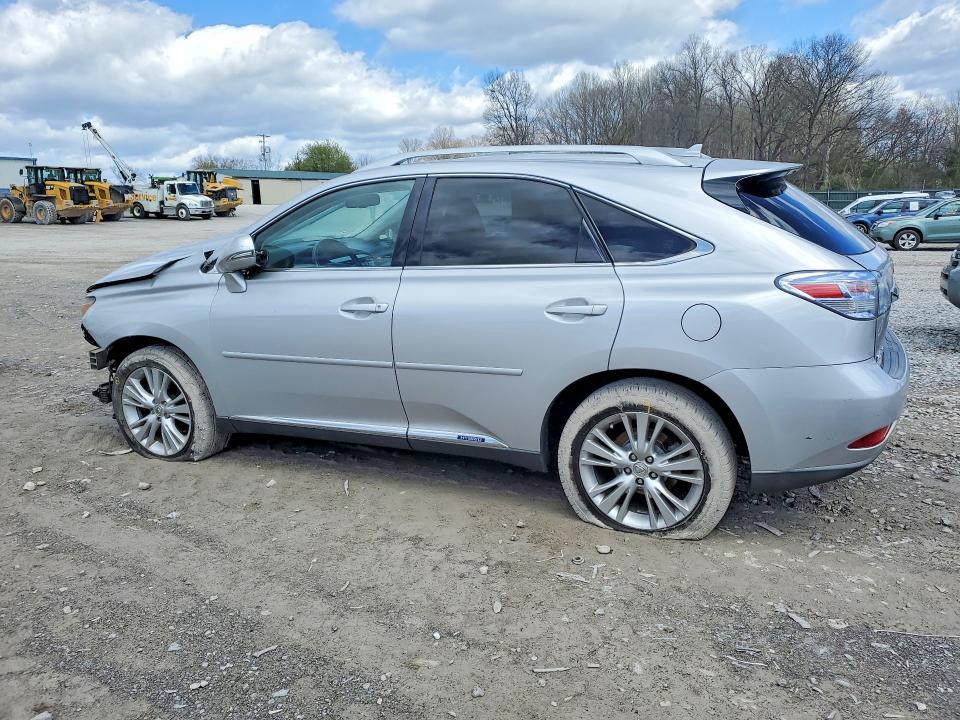 Photo 2 from auction – 2010 LEXUS RX 450H with VIN JTJBC1BA9A2014705