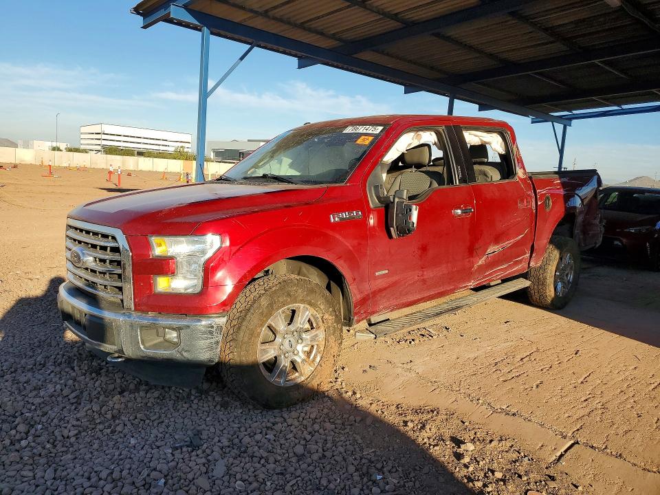 Photo 1 from auction – 2016 FORD F150 with VIN 1FTEW1EG8GKG01719