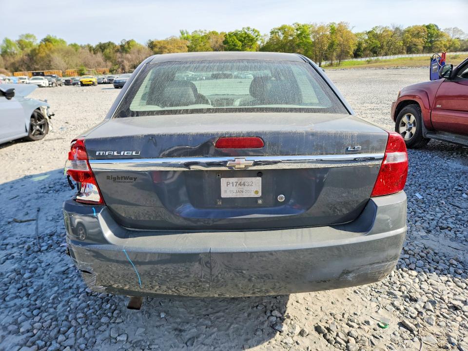 Photo 6 from auction – 2007 CHEVROLET MALIBU with VIN 1G1ZS58F97F160112
