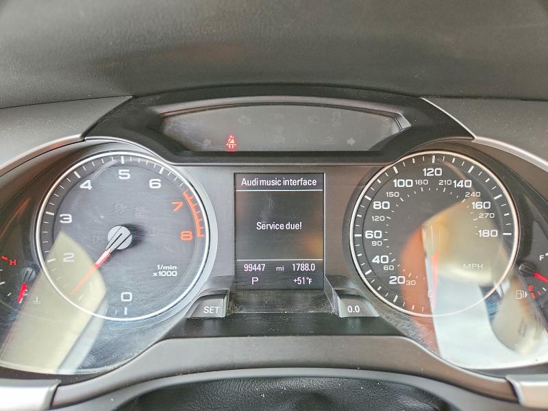 Photo 9 from auction – 2012 AUDI A4 with VIN WAUFFAFL7CA103640