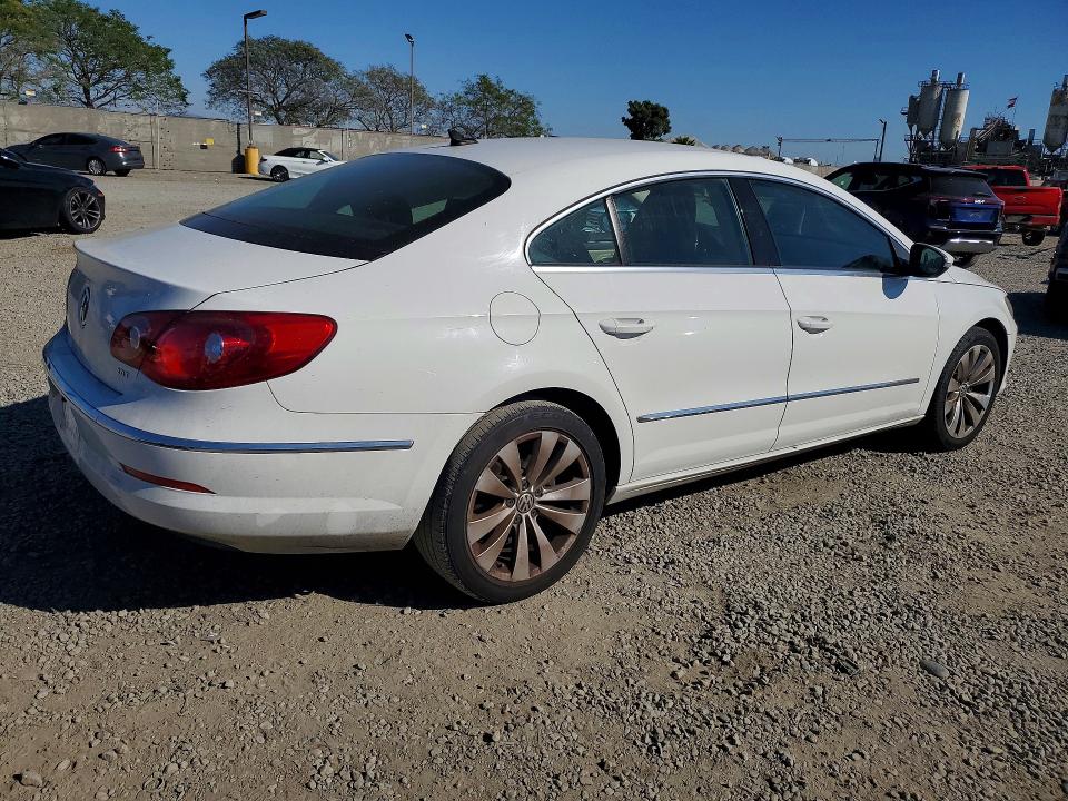 Photo 3 from auction – 2012 VOLKSWAGEN CC with VIN WVWMP7AN2CE543230