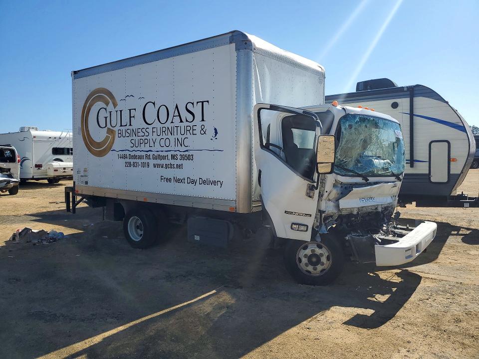 Photo 4 from auction – 2021 ISUZU NPR HD with VIN JALC4W161M7006683