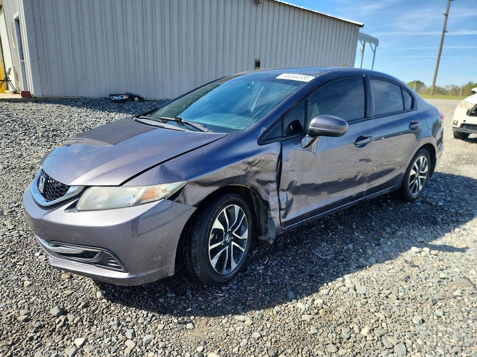 HONDA CIVIC 2014 with VIN 19XFB2F8XEE058032 - Photo from auction