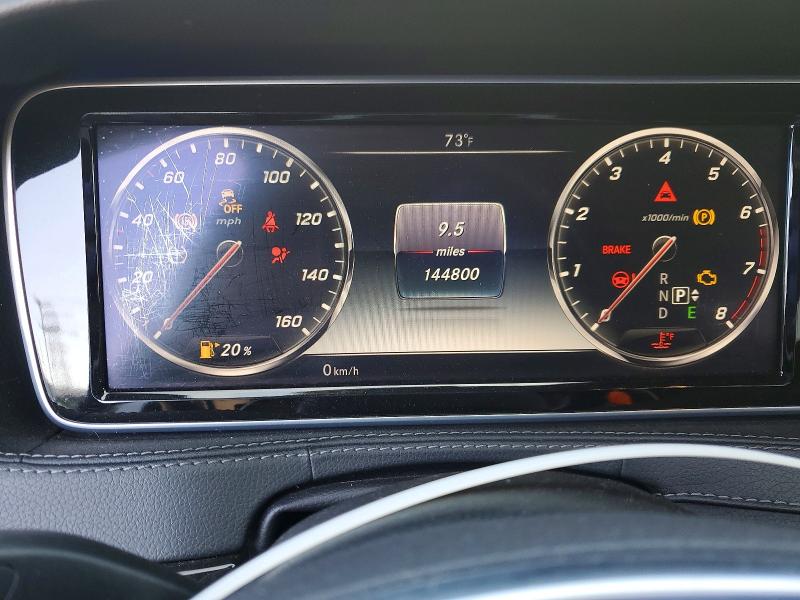 Photo 9 from auction – 2015 MERCEDES-BENZ S with VIN WDDUG8CB6FA087582