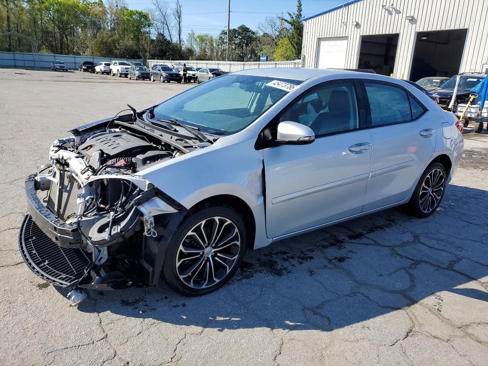 TOYOTA COROLLA 2016 with VIN 2T1BURHE4GC568558 - Photo from auction