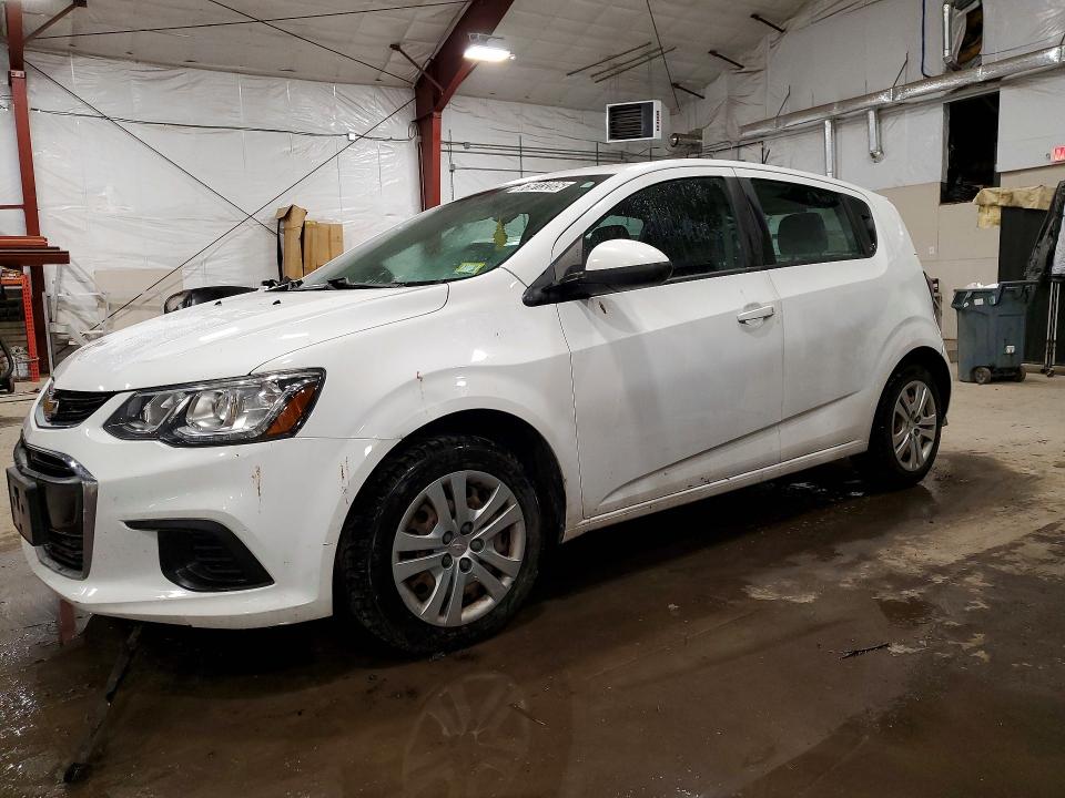 CHEVROLET SONIC 2018 with VIN 1G1JG6SG0J4106867 - Photo from auction