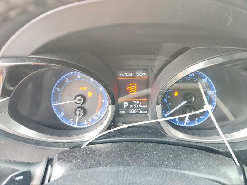 Photo 9 from auction – 2016 TOYOTA COROLLA with VIN 5YFBURHE2GP439475