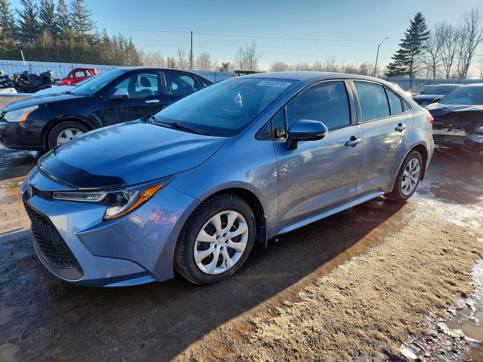 TOYOTA COROLLA 2022 with VIN 5YFBPMBEXNP358000 - Photo from auction
