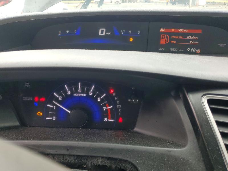 Photo 9 from auction – 2013 HONDA CIVIC with VIN 19XFB2F82DE075700