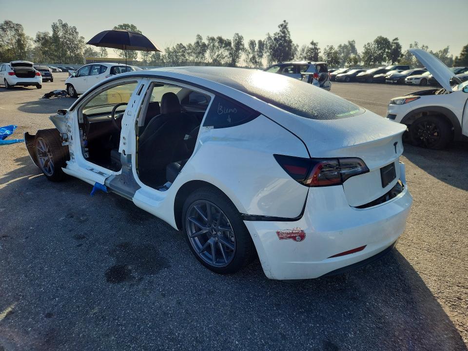 Photo 2 from auction – 2022 TESLA MODEL 3 with VIN 5YJ3E1EA9NF345462