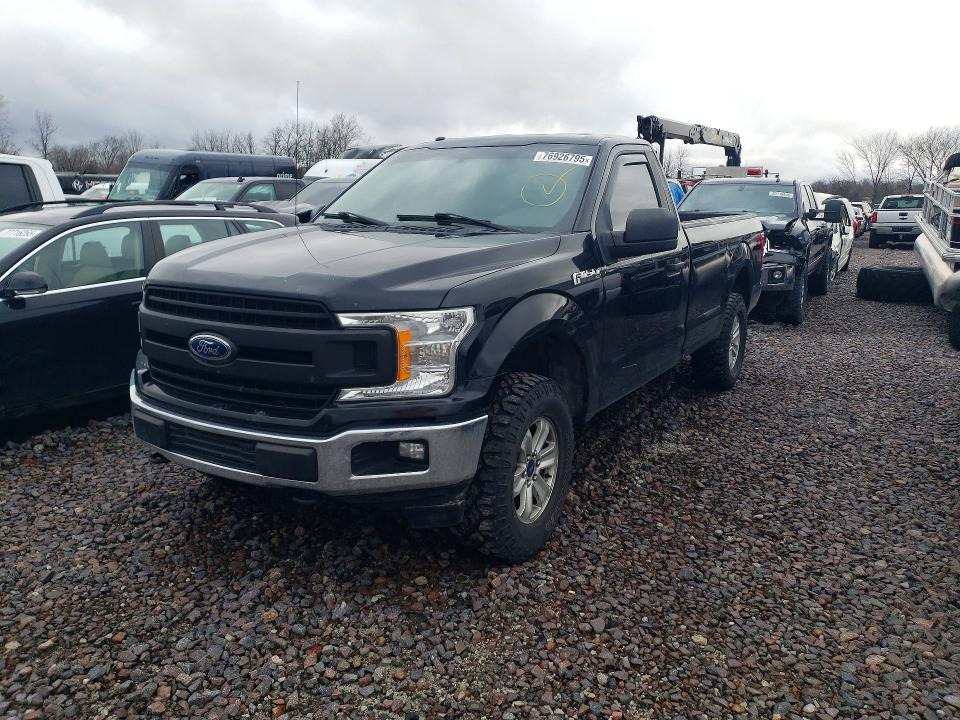 FORD F150 2018 with VIN 1FTMF1E57JKF45015 - Photo from auction