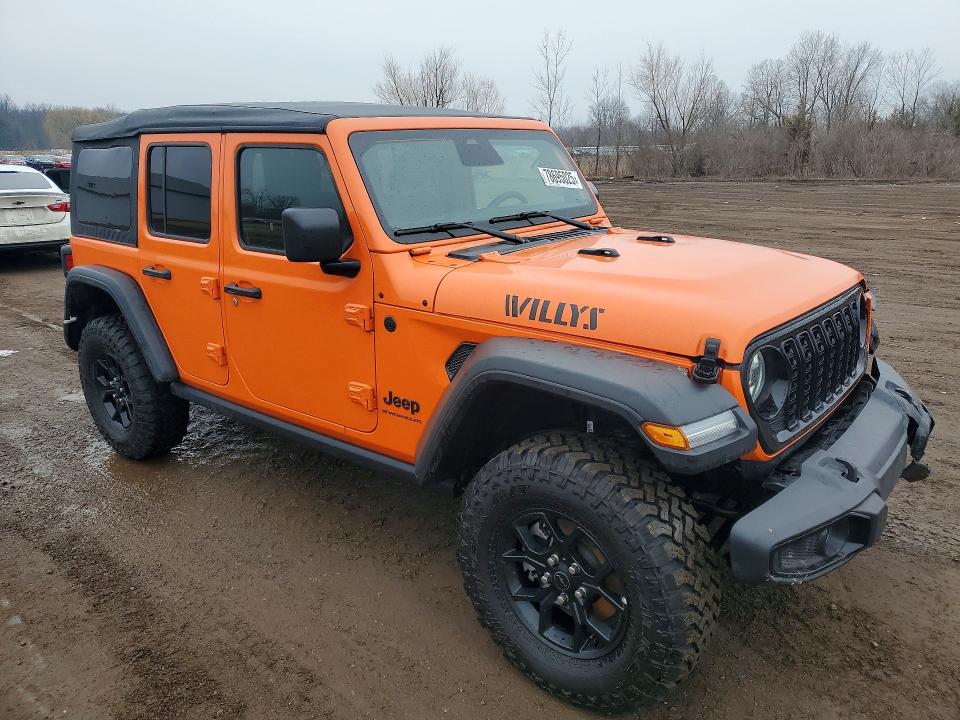Photo 4 from auction – 2025 JEEP WRANGLER with VIN 1C4PJXDNXSW593151