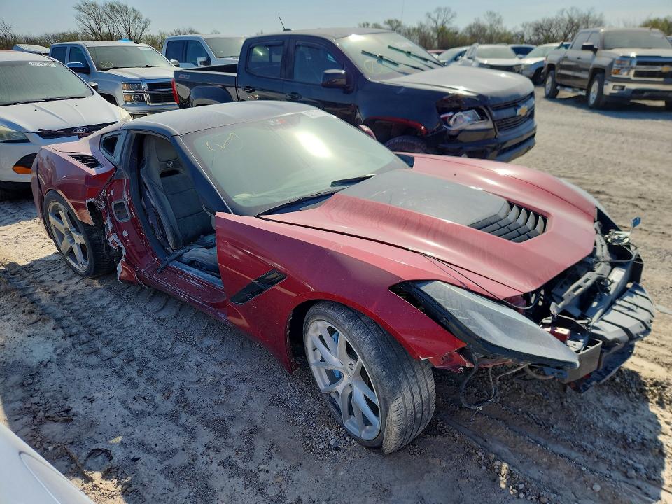 Photo 4 from auction – 2014 CHEVROLET CORVETTE with VIN 1G1YF2D76E5135409