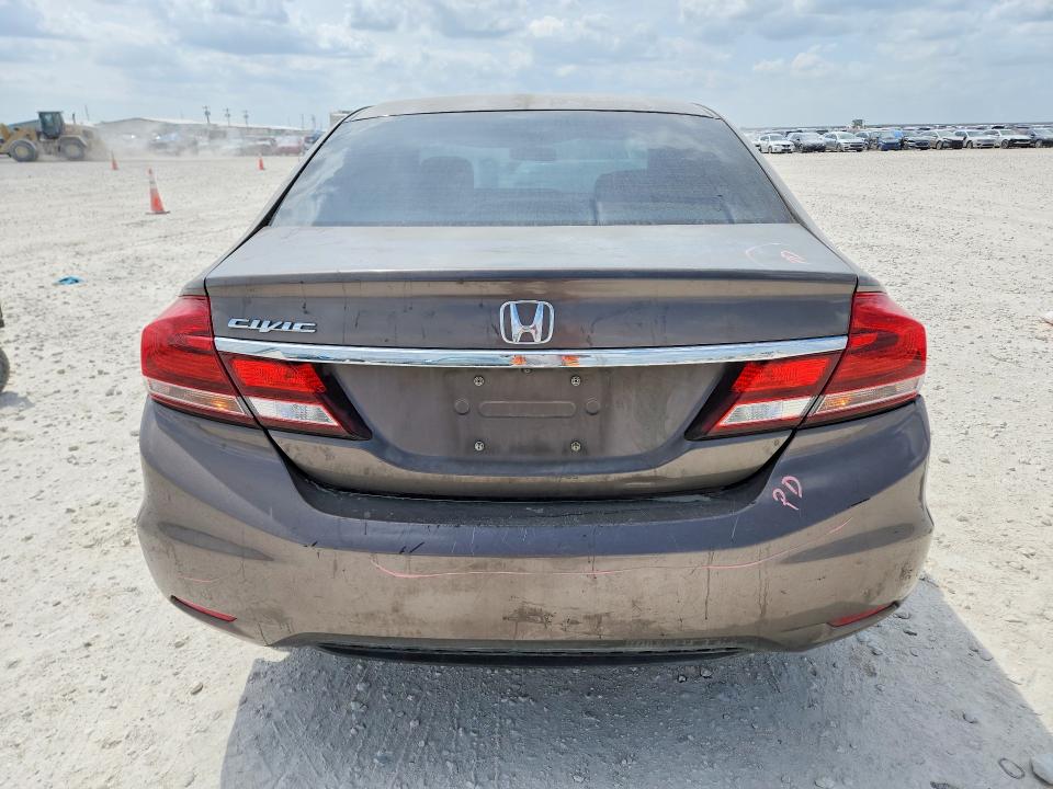 Photo 6 from auction – 2013 HONDA CIVIC with VIN 2HGFB2F51DH547851