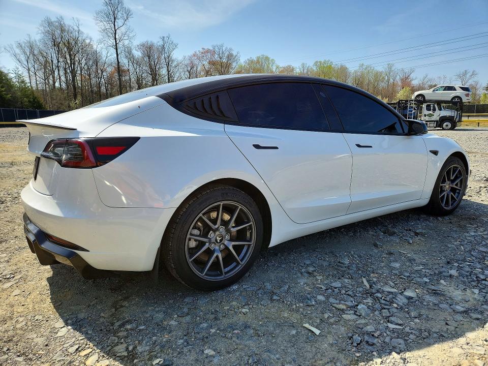 Photo 3 from auction – 2023 TESLA MODEL 3 with VIN 5YJ3E1EA0PF417040