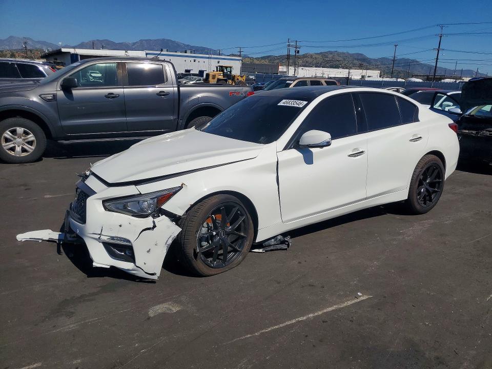 INFINITI Q50 2021 с VIN JN1EV7BR7MM755904 - Снимка от търг