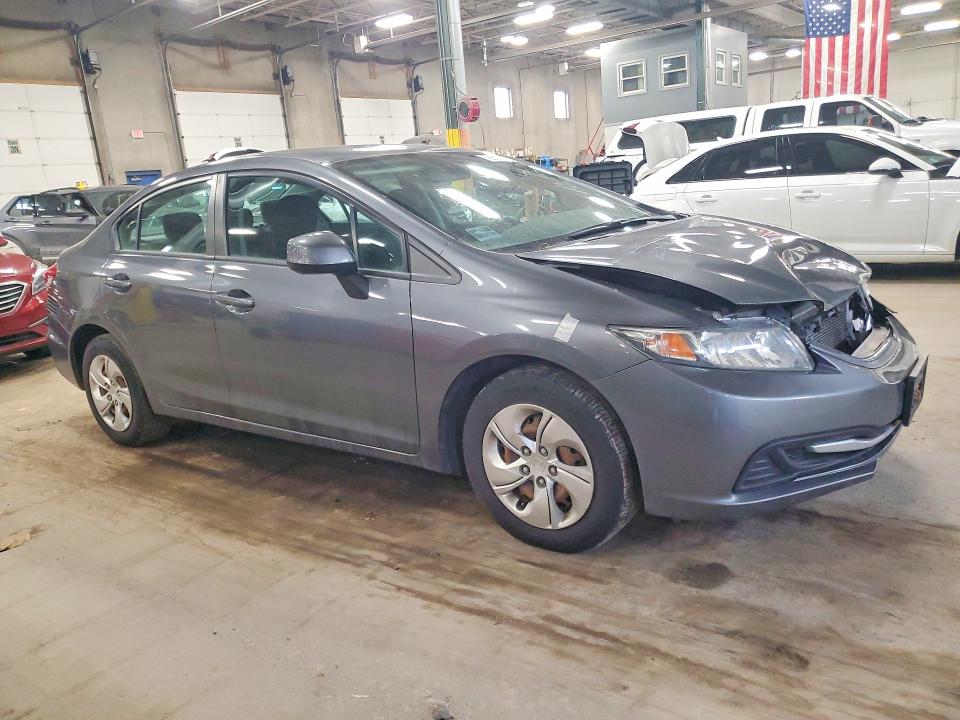 Photo 4 from auction – 2013 HONDA CIVIC with VIN 19XFB2F58DE099747