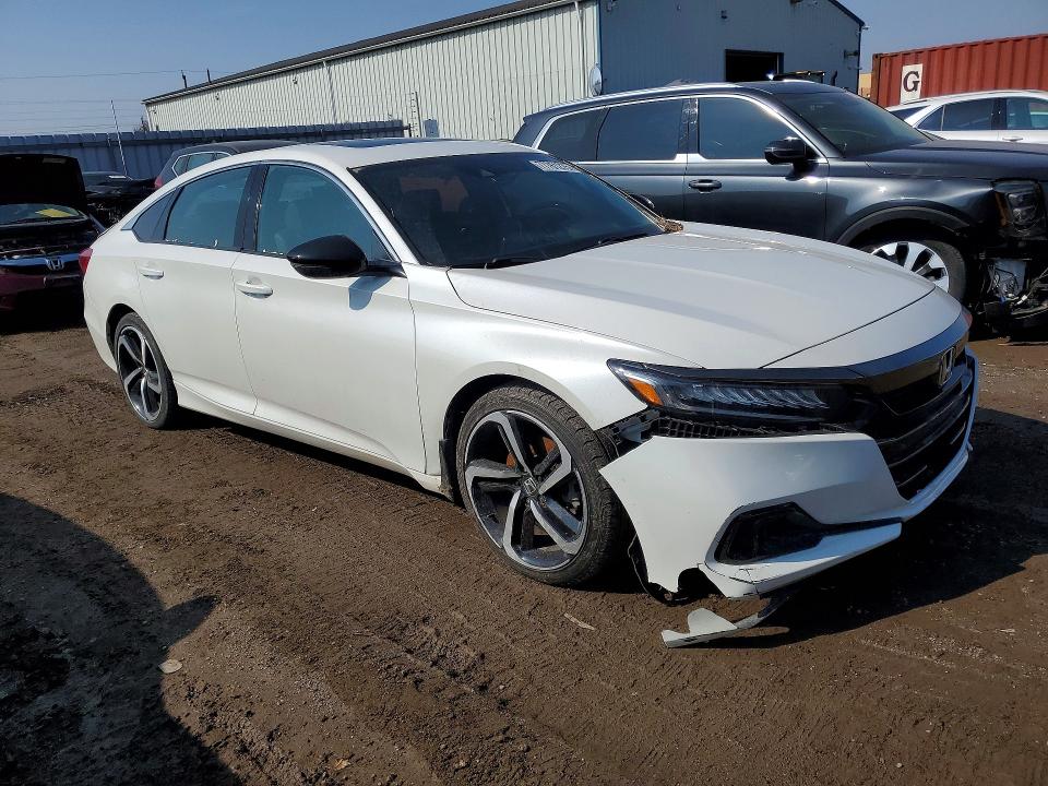 Photo 4 from auction – 2021 HONDA ACCORD with VIN 1HGCV1F35MA802468