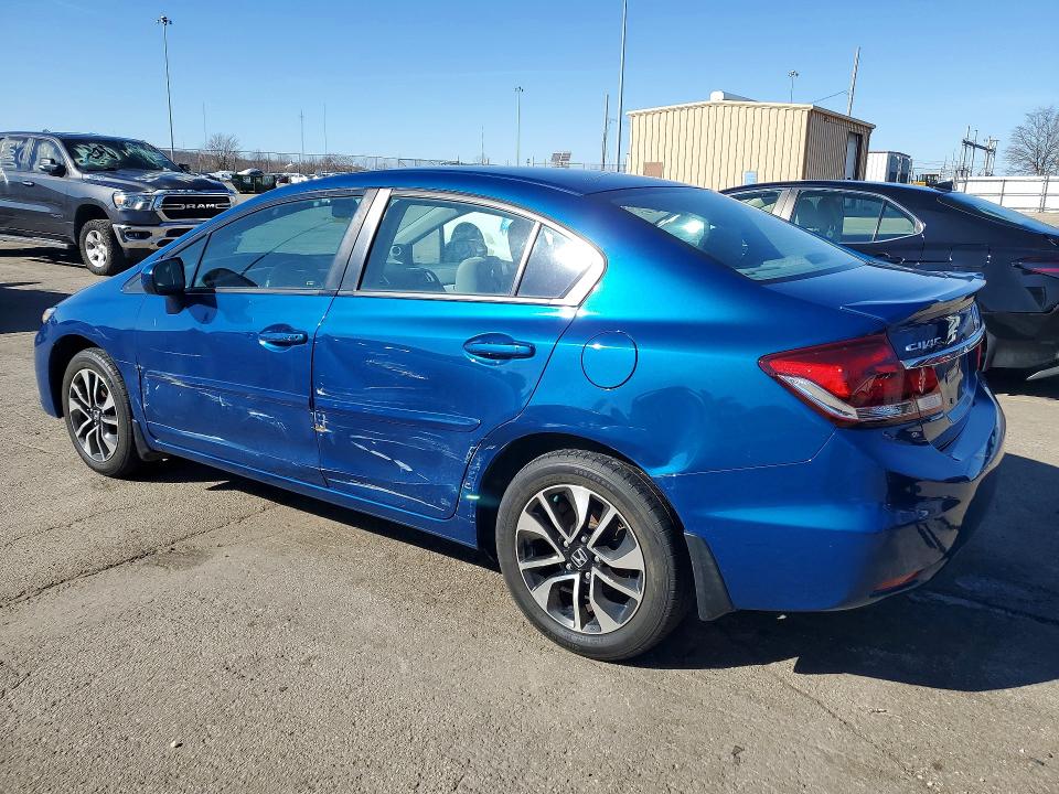 Photo 2 from auction – 2014 HONDA CIVIC with VIN 2HGFB2F89EH537306