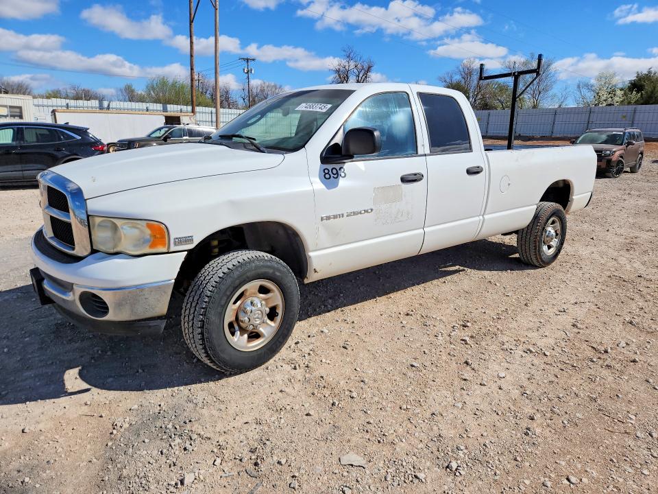 DODGE RAM 2500 2005 with VIN 1D7KS28D35J593009 - Photo from auction