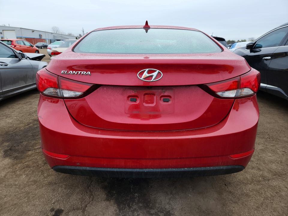 Photo 6 from auction – 2016 HYUNDAI ELANTRA with VIN KMHDH4AE2GU484859