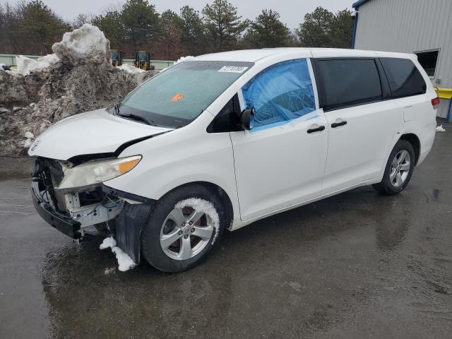 TOYOTA SIENNA 2013 with VIN 5TDZK3DC8DS321195 - Photo from auction