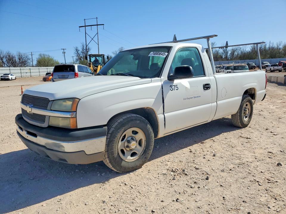 CHEVROLET SILVERADO 2004 with VIN 1GCEC14X34Z114313 - Photo from auction