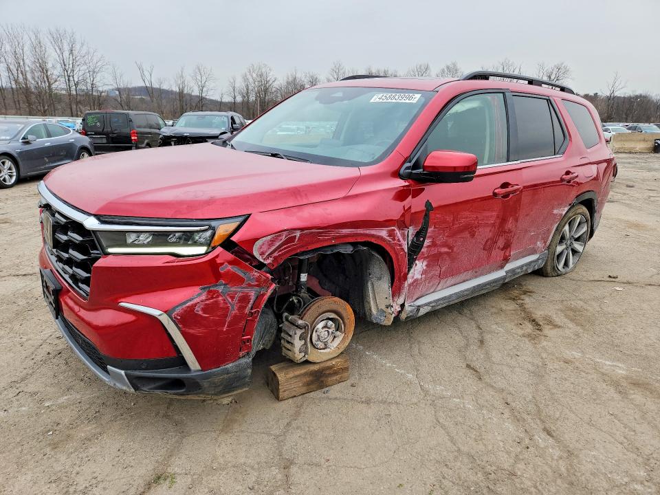 HONDA PILOT 2023 with VIN 5FNYG1H72PB056152 - Photo from auction