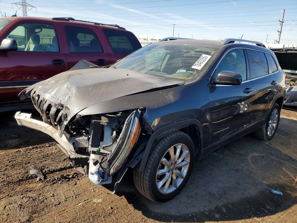 JEEP CHEROKEE 2015 with VIN 1C4PJLDB3FW537167 - Photo from auction