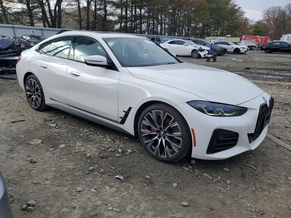 Photo 4 from auction – 2022 BMW 430I with VIN WBA63AV0XNFM23864