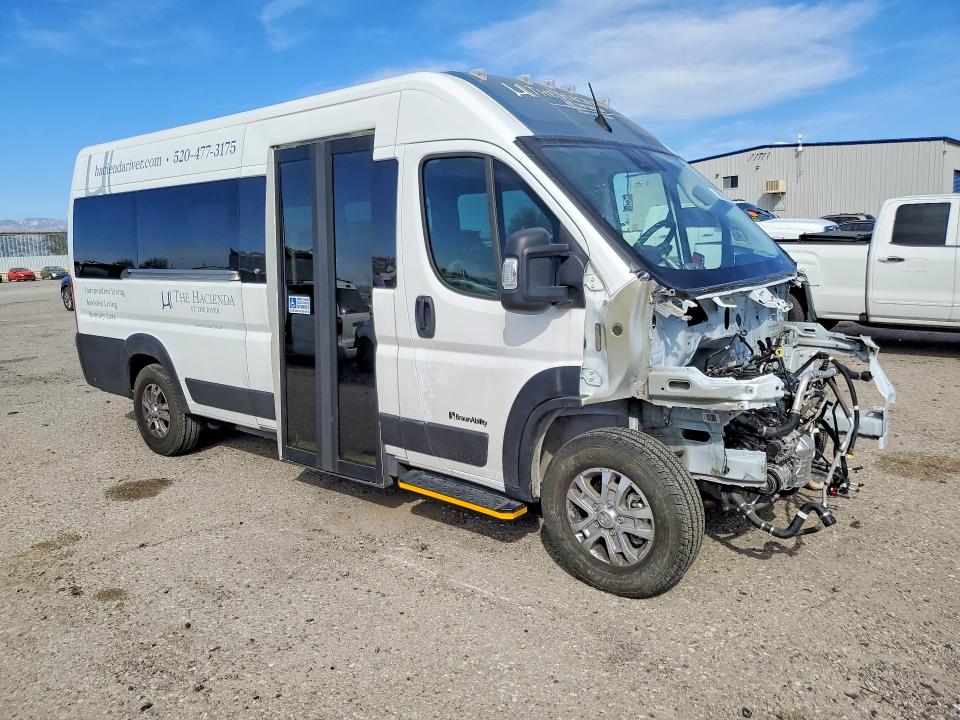 Photo 4 from auction – 2023 RAM PROMASTER 3500 with VIN 3C6MRVUG6PE533281