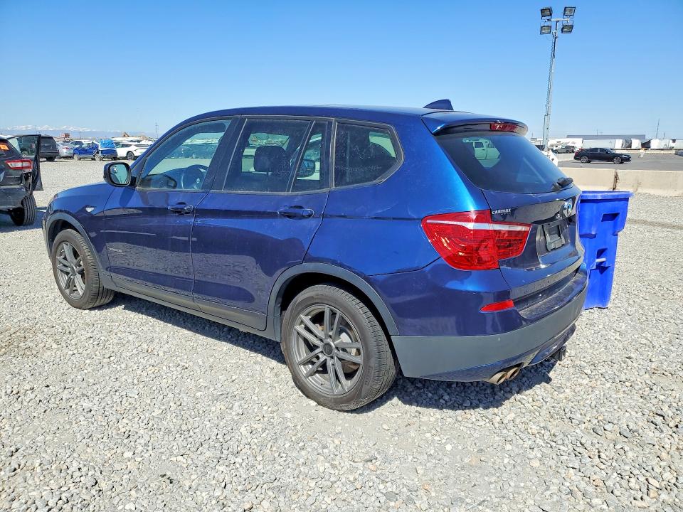 Photo 2 from auction – 2012 BMW X3 with VIN 5UXWX5C51CL724517
