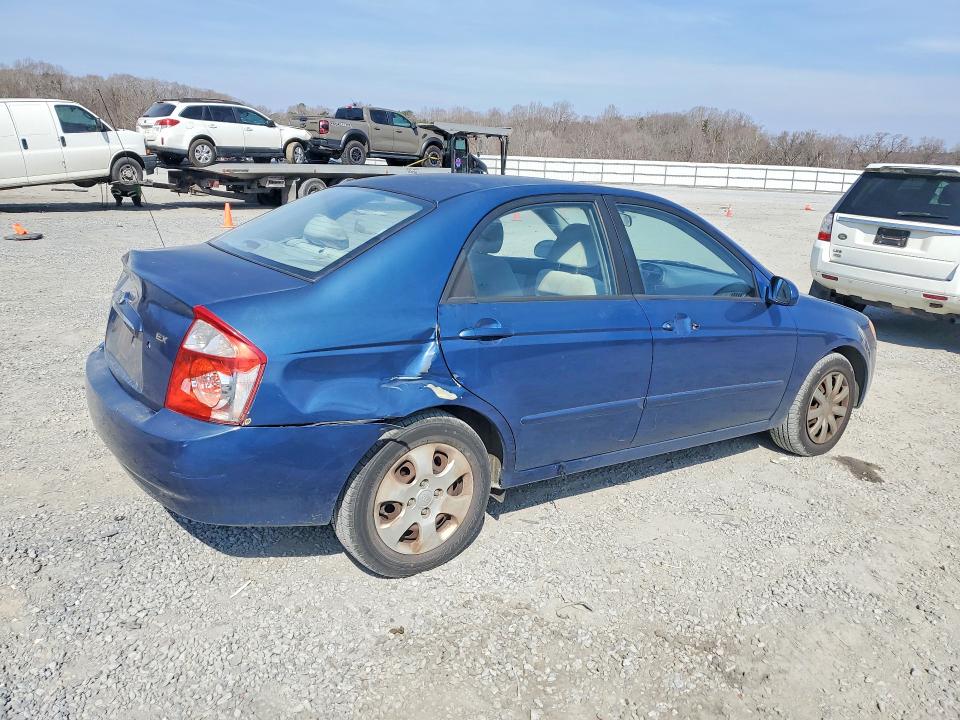 Photo 3 from auction – 2005 KIA SPECTRA with VIN KNAFE121855109028