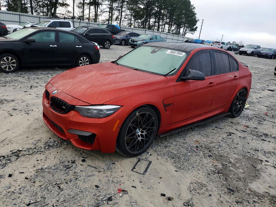 BMW M3 2018 with VIN WBS8M9C54J5L00253 - Photo from auction