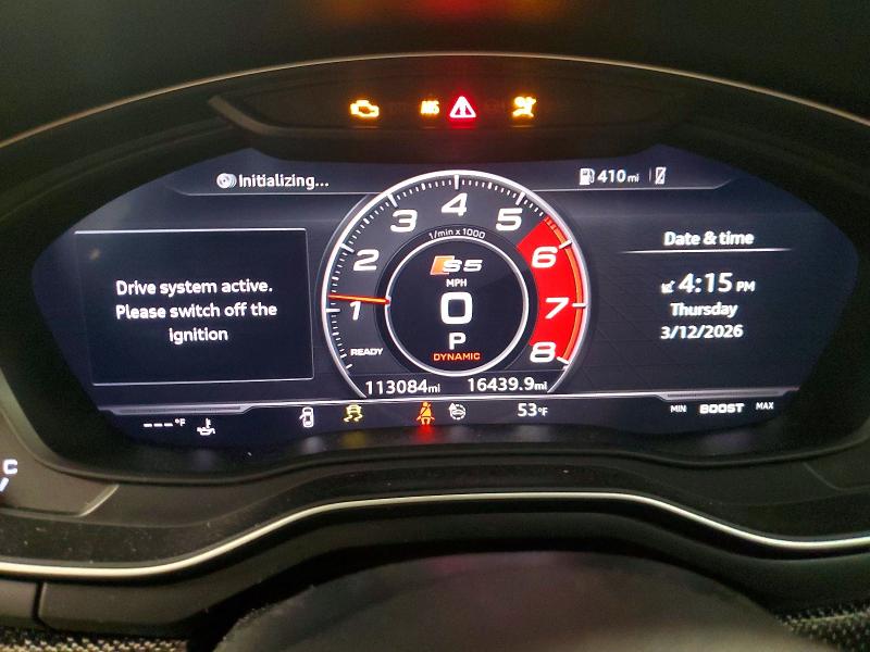 Photo 9 from auction – 2018 AUDI S5 with VIN WAUC4CF52JA063244