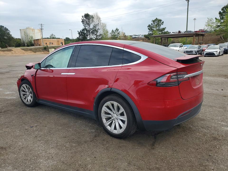 Photo 2 from auction – 2021 TESLA MODEL X with VIN 5YJXCAE27MF324544