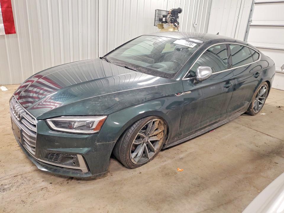 AUDI S5 2018 with VIN WAUC4CF52JA063244 - Photo from auction