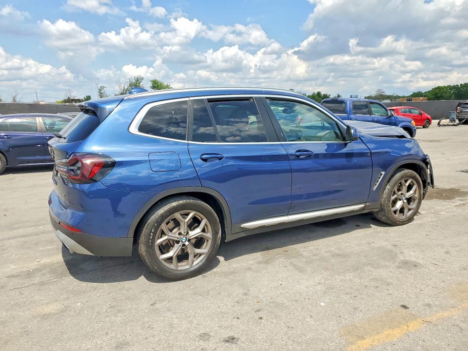 Photo 3 from auction – 2022 BMW X3 with VIN 5UX43DP00N9K61037
