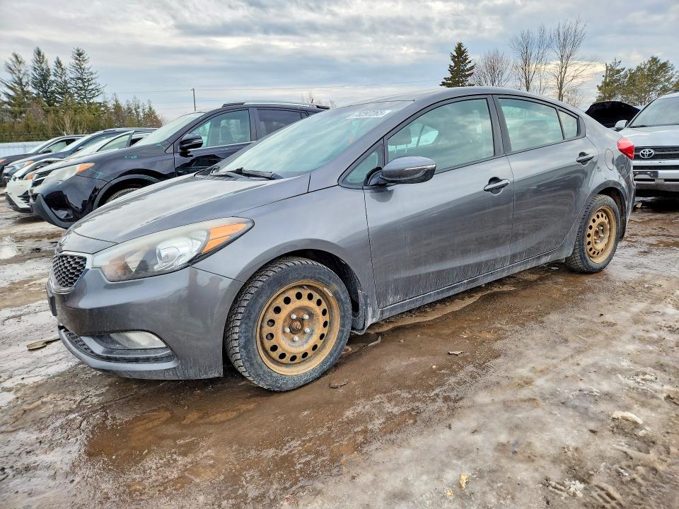 KIA FORTE 2014 with VIN KNAFX4A62E5101581 - Photo from auction