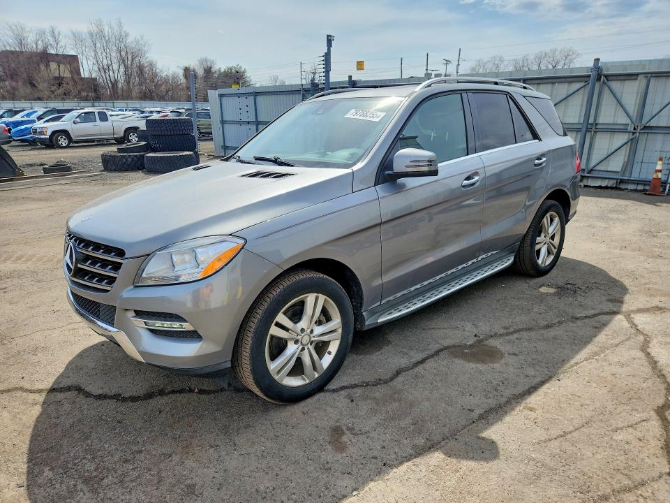 Photo 1 from auction – 2015 MERCEDES-BENZ ML with VIN 4JGDA0EB0FA518018