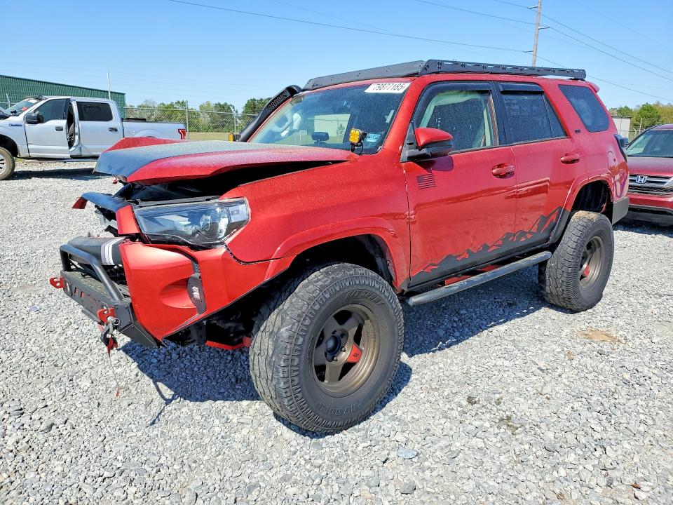TOYOTA 4RUNNER 2014 with VIN JTEBU5JR3E5180670 - Photo from auction