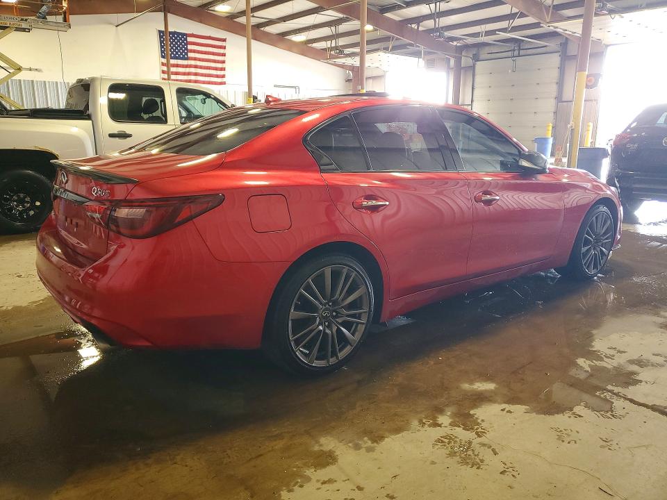 Photo 3 from auction – 2023 INFINITI Q50 with VIN JN1FV7DR0PM590882