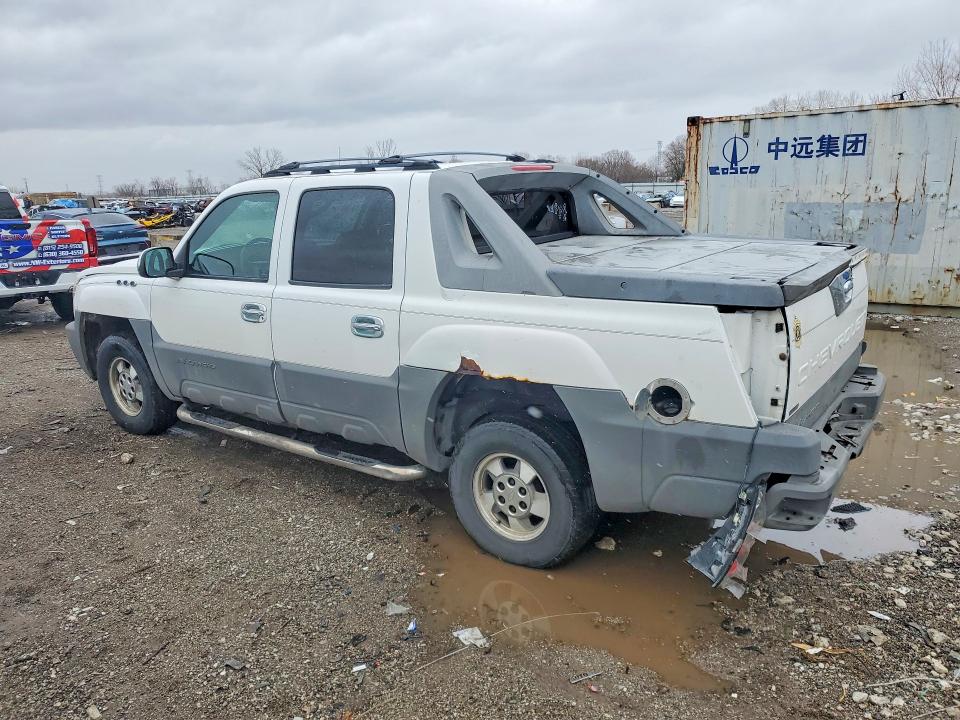 Photo 2 from auction – 2002 CHEVROLET AVALANCHE with VIN 3GNEC13T02G354809