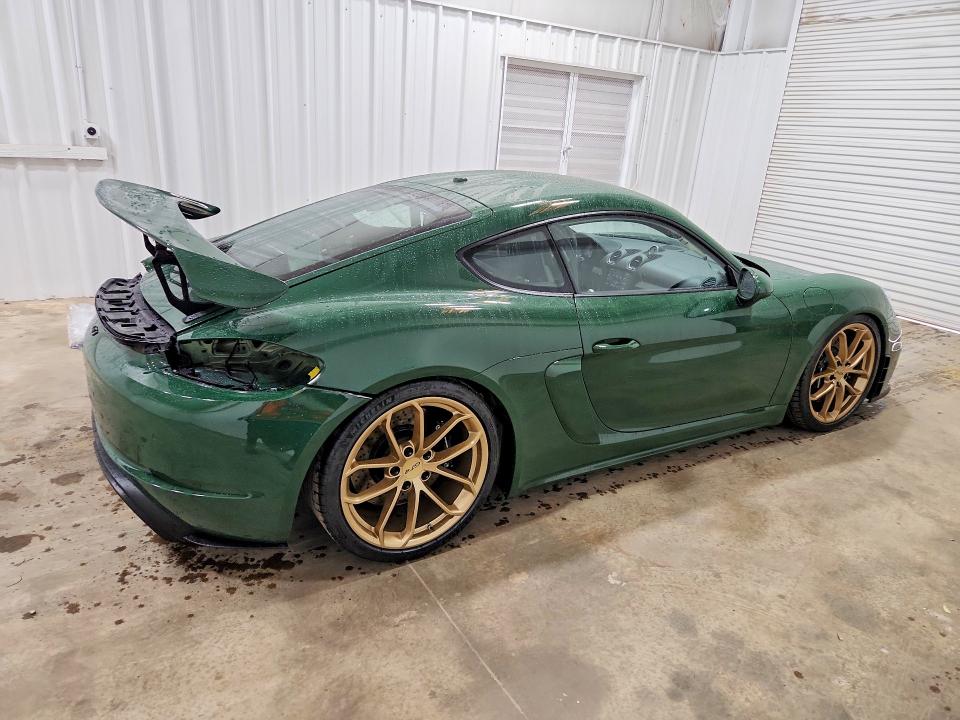 Photo 3 from auction – 2022 PORSCHE CAYMAN with VIN WP0AC2A87NS275579