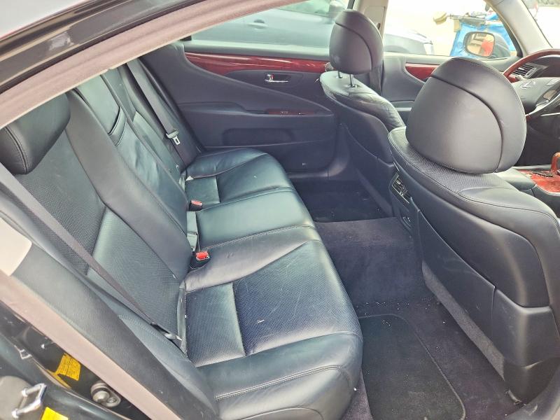 Photo 10 from auction – 2008 LEXUS LS with VIN JTHGL46F585021321