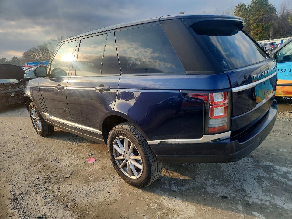 Photo 2 from auction – 2016 LAND ROVER RANGE ROVER with VIN SALGR2PF8GA298840