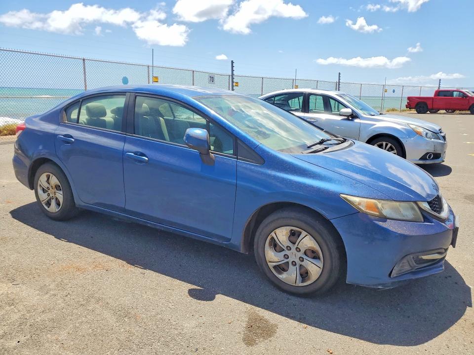 Photo 4 from auction – 2013 HONDA CIVIC with VIN 2HGFB2F54DH560979